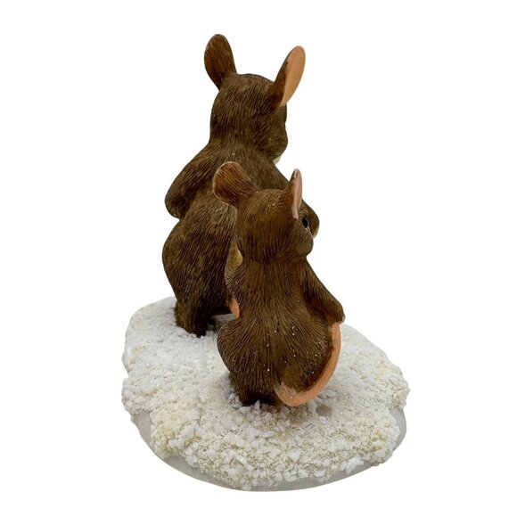 Charming Tails Follow In My Footsteps Mice Dean Griff 87473 Fitz And Floyd Vtg - Picture 8 of 10